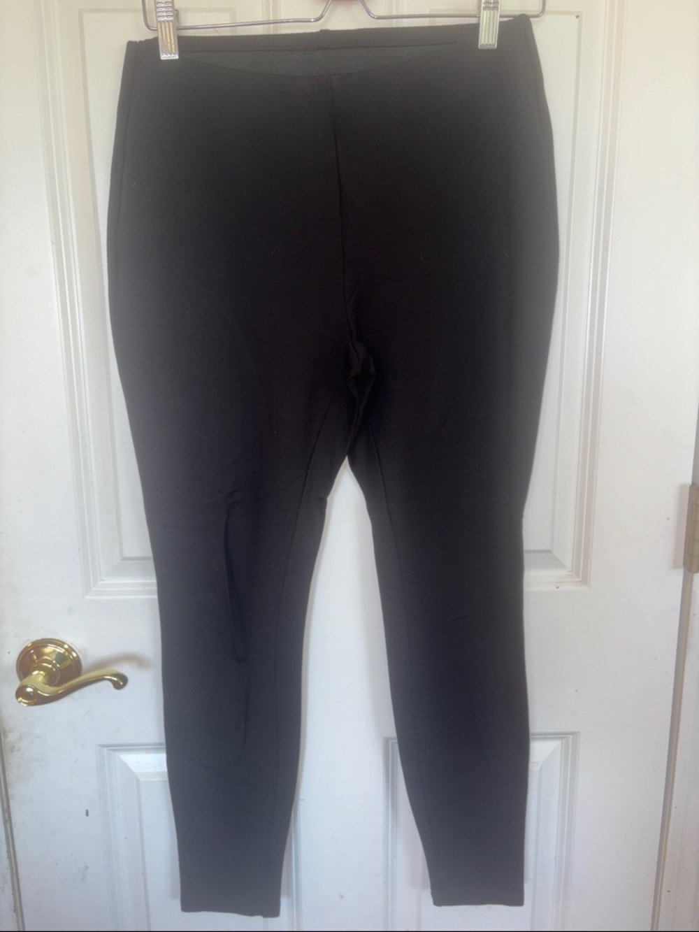 Chico's Black Stretch Ponte Leggings
